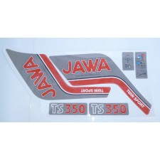 SAMOLEPKY - POLEPY - JAWA TS 350 - A KVALITA (LESKLÉ)